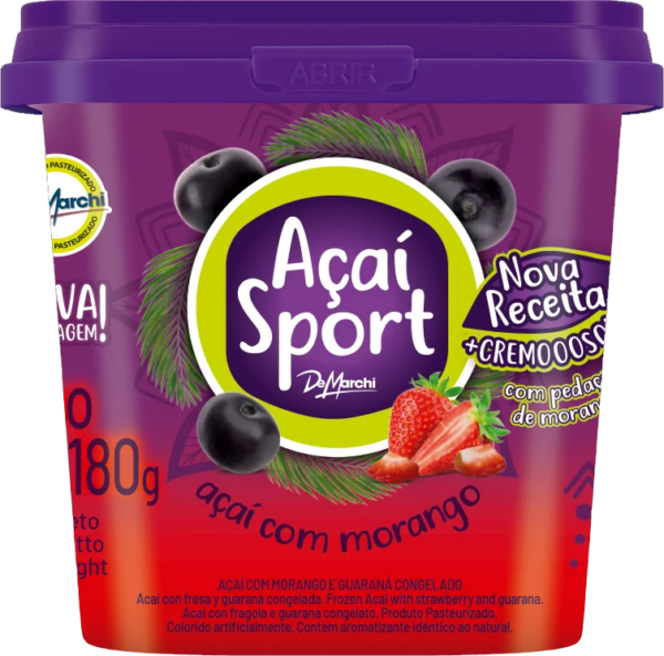 Açaí Sport Morango 180g DeMarchi